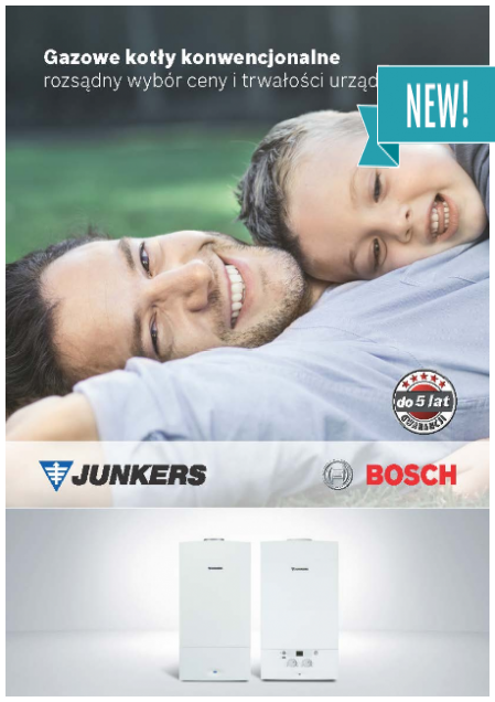 Gazowe kotły konwekcjonalne Junkers Bosch