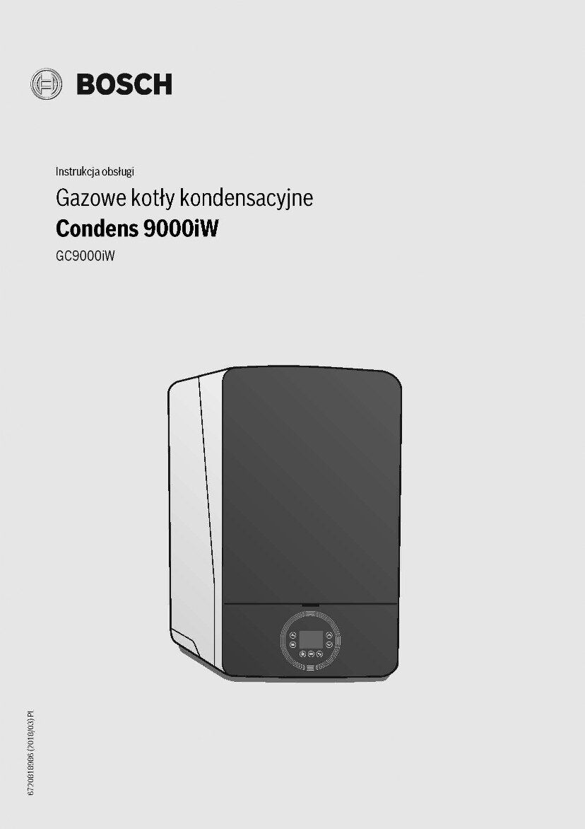 Bosch CONDENS 9000iW Gazowe kotły kondensacyjne